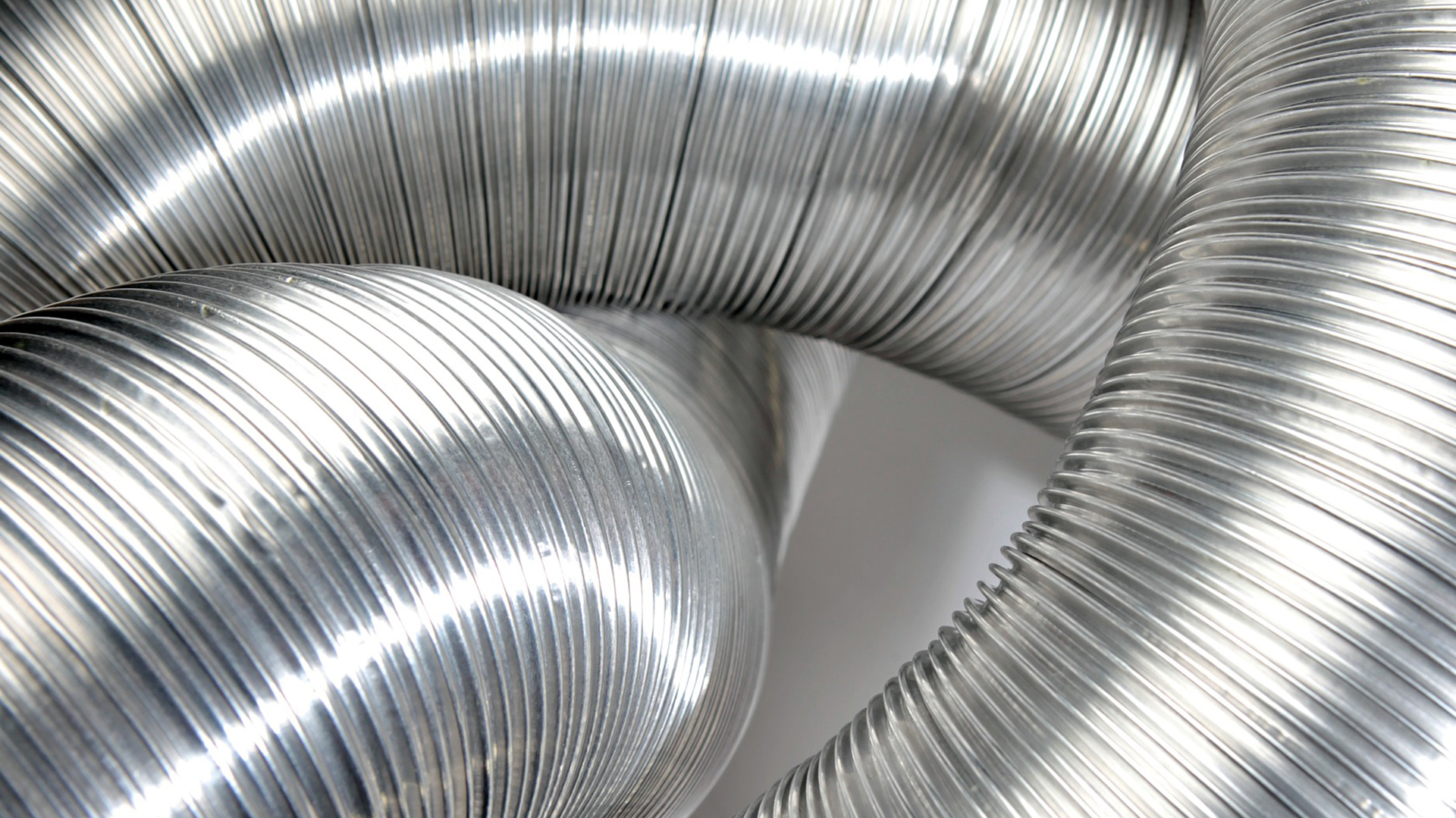 détail de tube de ventilation industrielle